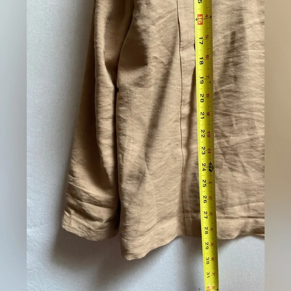 Motel Made in Italy open blazer Sz M ( 21” PTP) - Picture 8 of 9